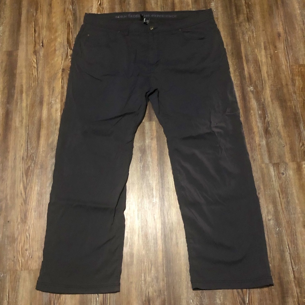 Prana Pants Men's 40x30L Slim Fit Nylon Hiking Camping Trail Outdoor Breathable